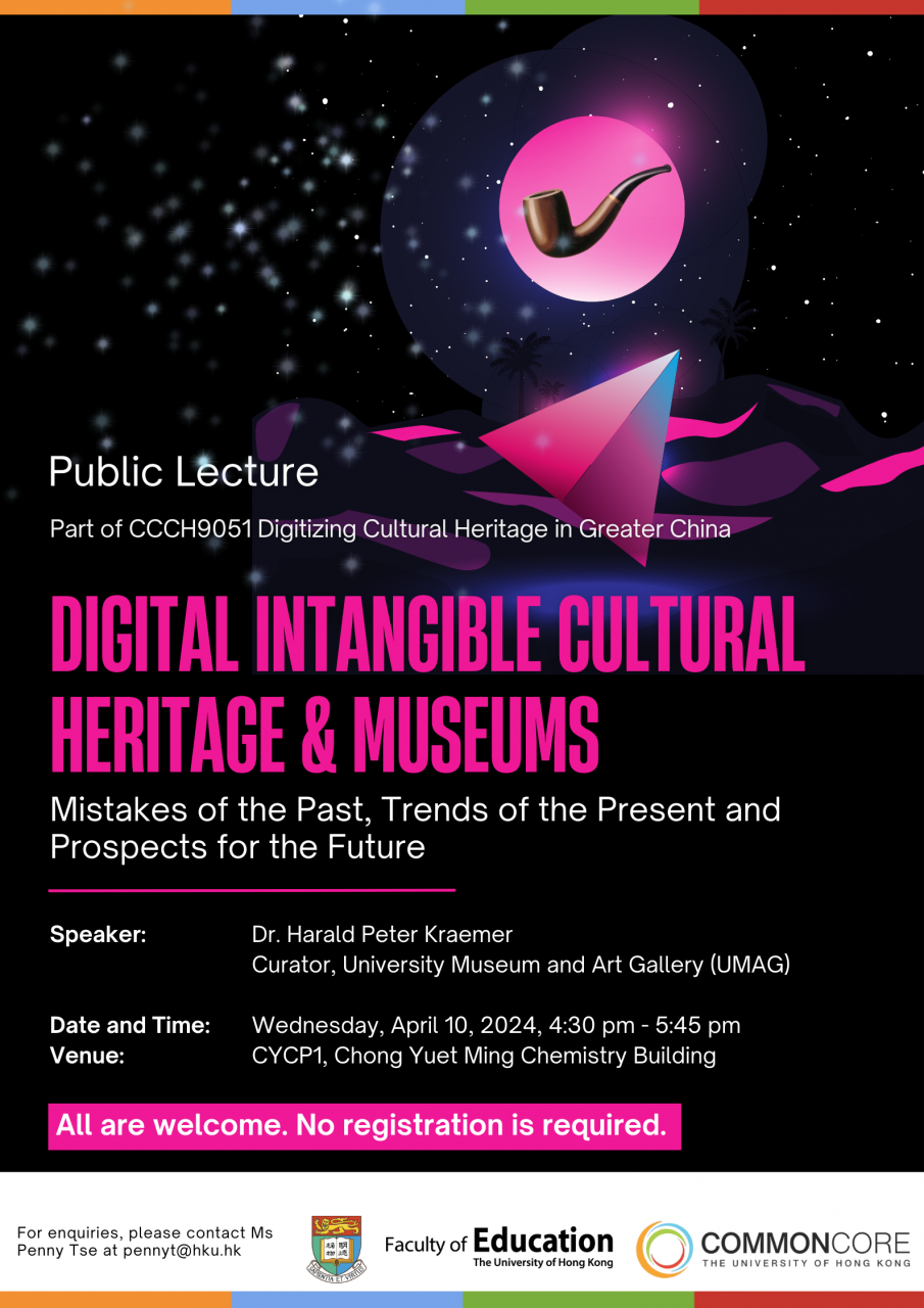 Digital Intangible Digital Intangible Cultural Heritage & Museums: Mistakes of the Past ...