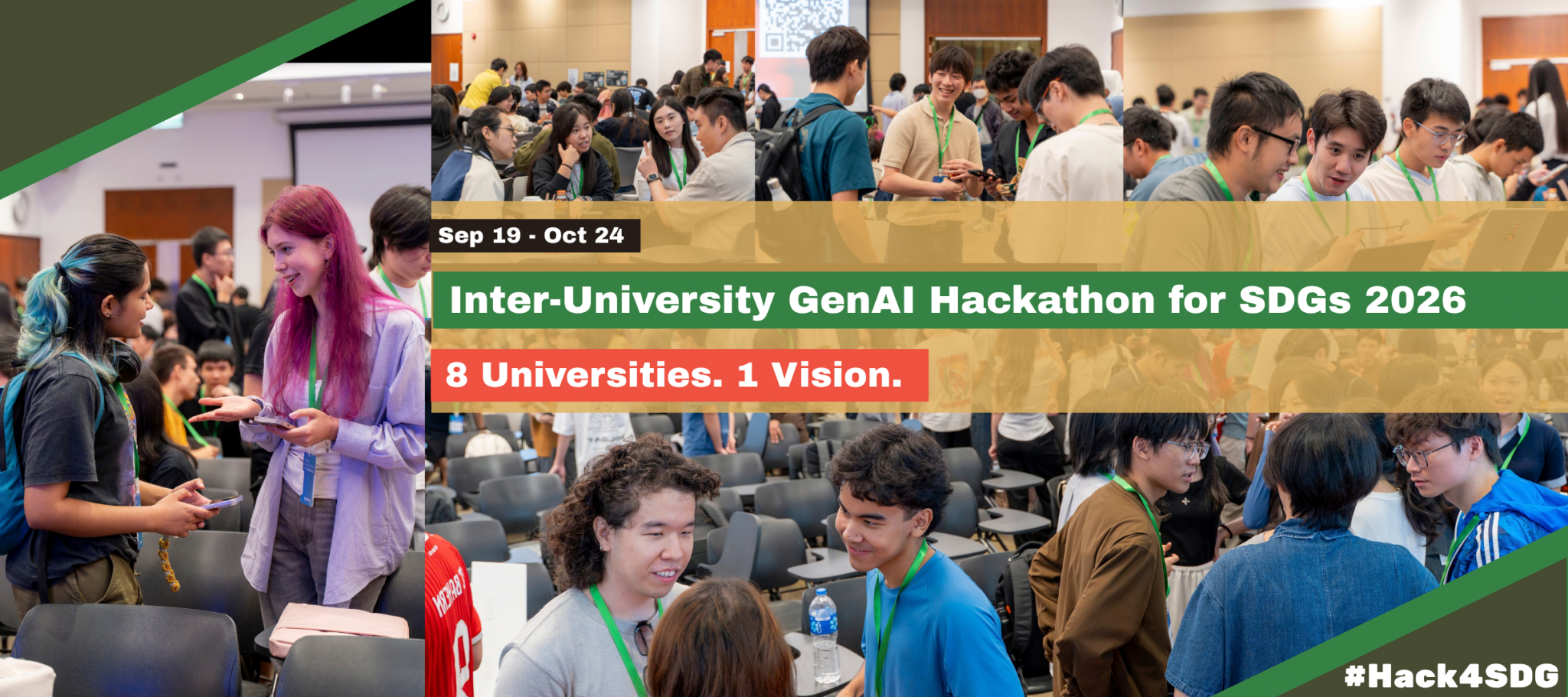 Post-event Hackathon highlight banner